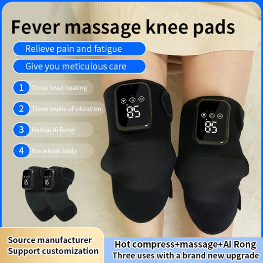 3-in-1 Electric Knee Massager – Heating & Vibration for Knee Joint Relief