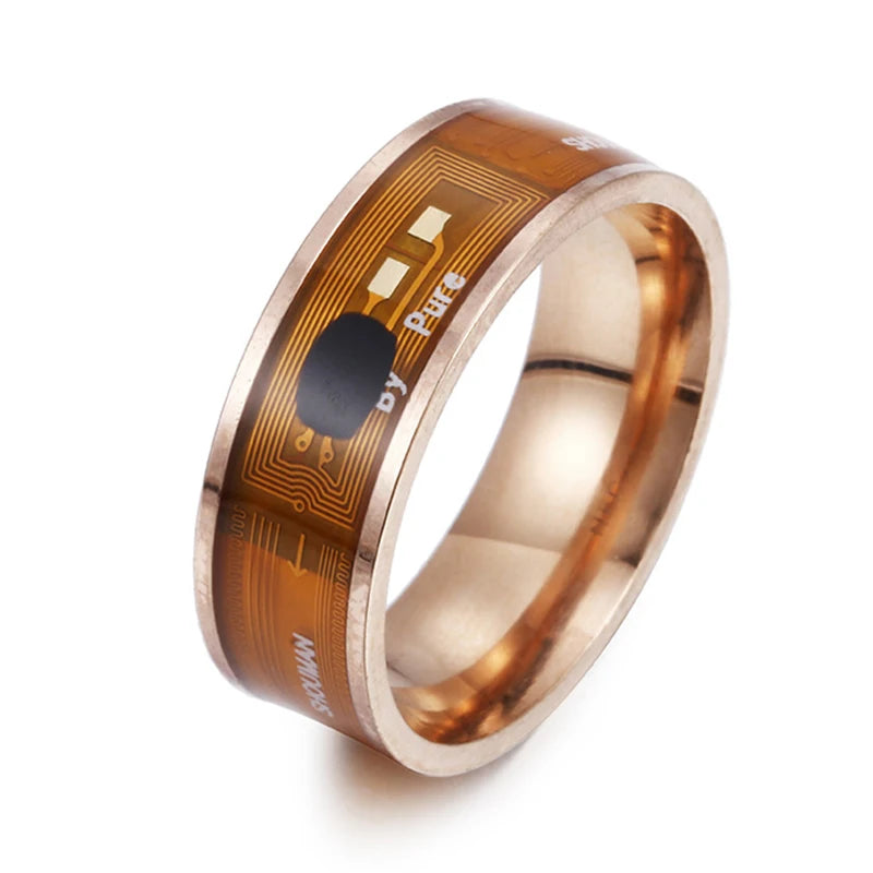NFC Smart Magic Ring NTAG213 – Multifunctional Digital Ring for Men, Women & Couples