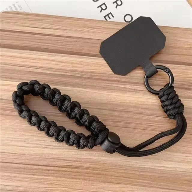 Handwoven Phone Wrist Strap – Anti-Drop Lanyard for Outdoor & Sports