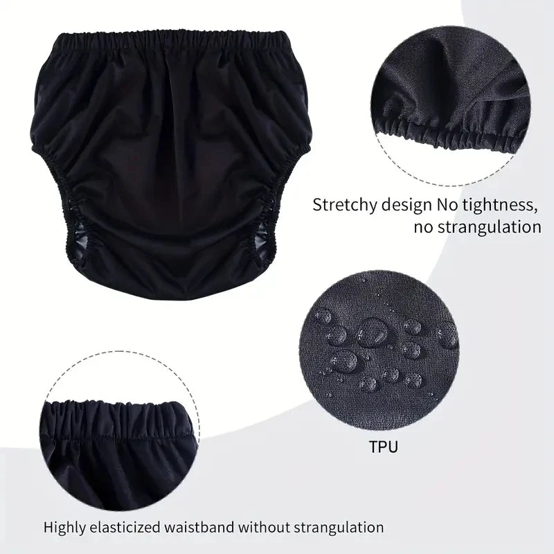 Waterproof Adult Diaper Cover — Washable & Reusable
