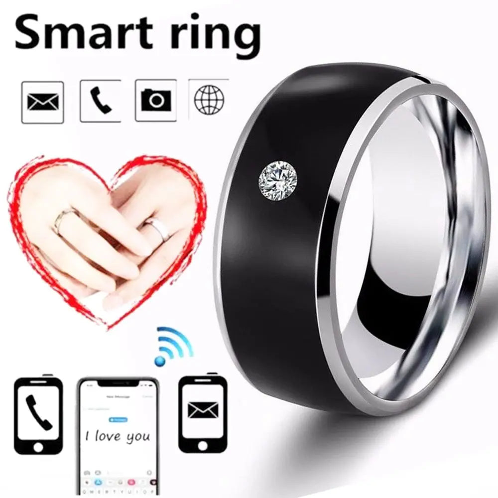 NFC Smart Ring – Multifunctional Waterproof Wearable for Android, Unisex