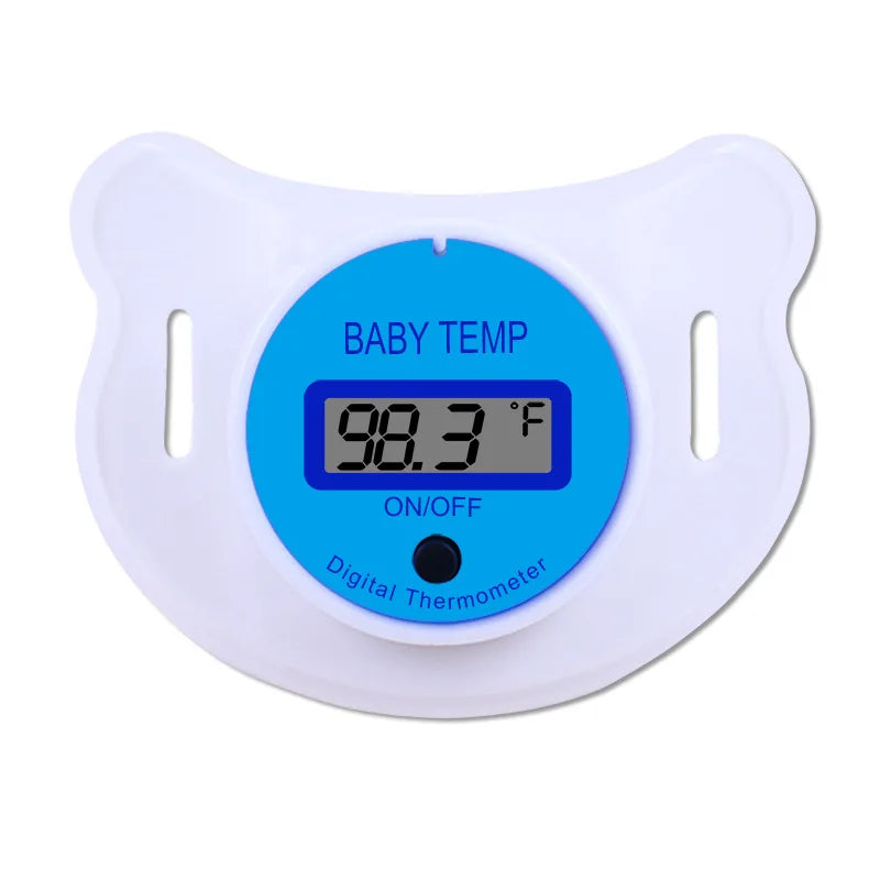 Baby Pacifier Thermometer — Digital Oral & Armpit