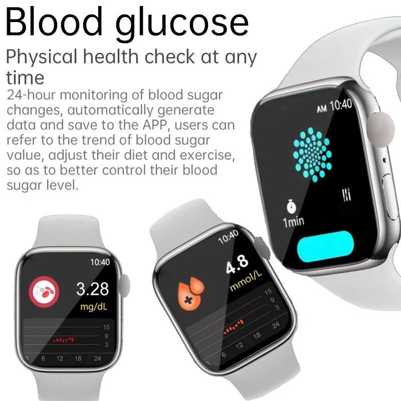 Non-invasive Blood Glucose Meter Blood Free Measurement ECG Blood Pressure Blood Sugar Health Management Monitoring Device