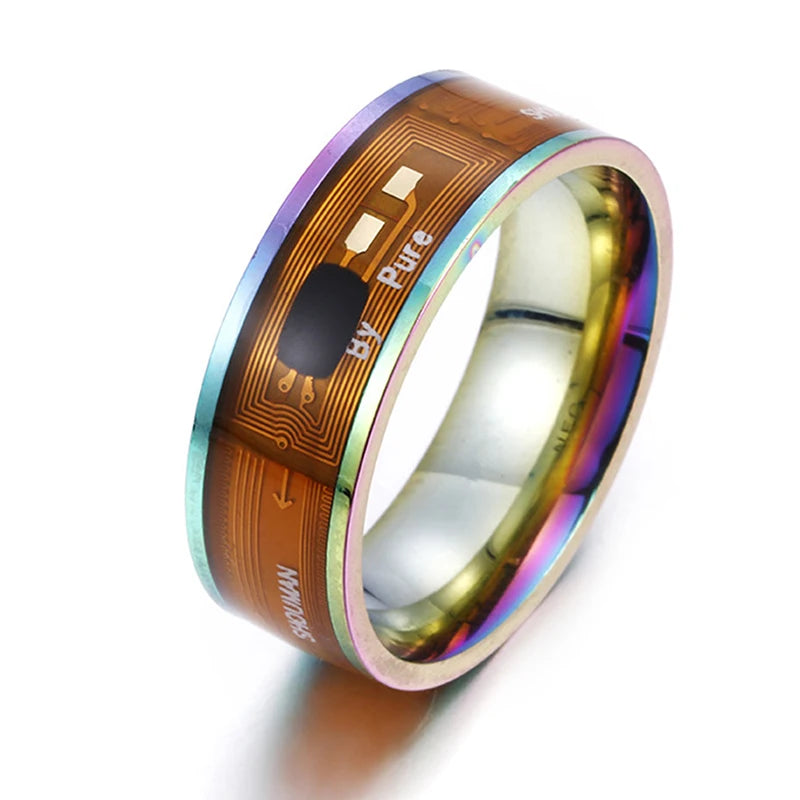 NFC Smart Magic Ring NTAG213 – Multifunctional Digital Ring for Men, Women & Couples