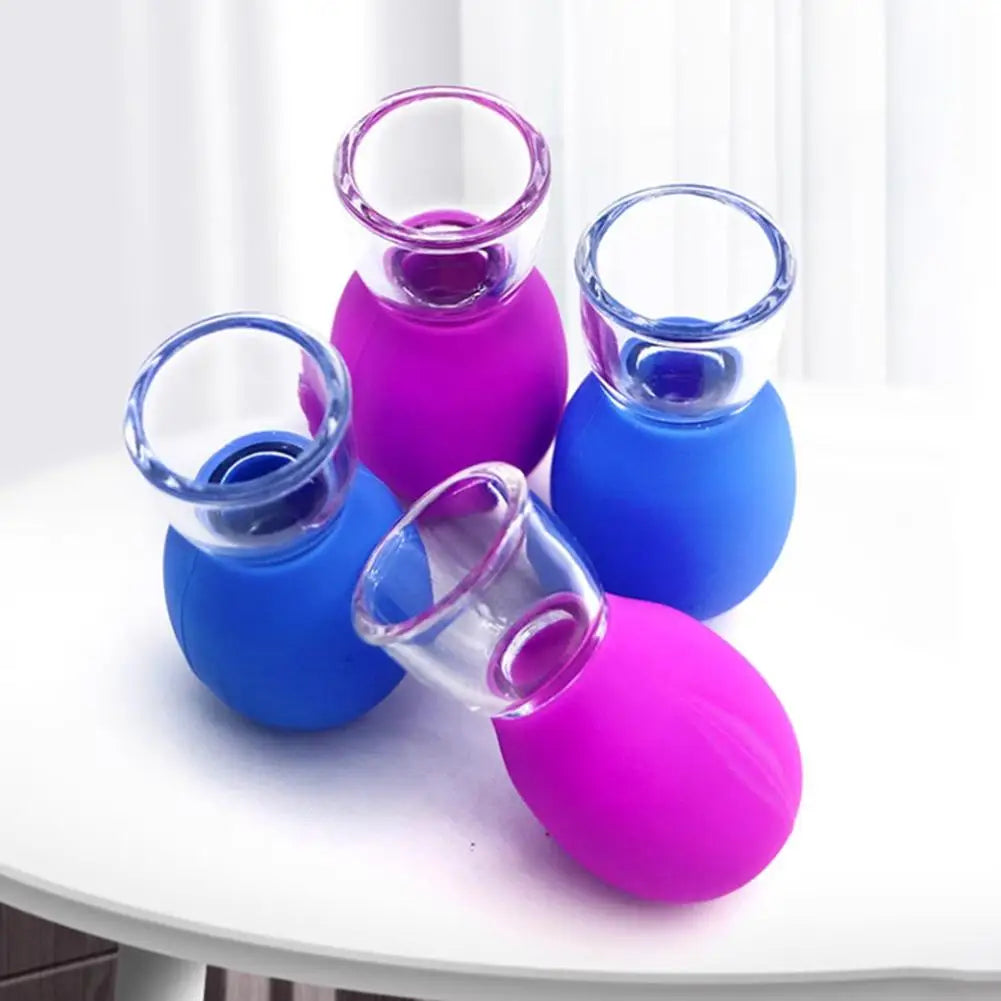 Silicone Cupping Massage Cup – Face, Neck & Body Suction Therapy Device