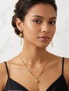 Gold Star Necklace & Earrings Set – Elegant Accessories