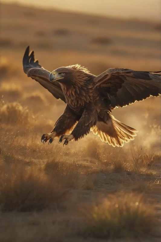 Golden Eagle – AI 3D Animated Wildlife Wallpaper
