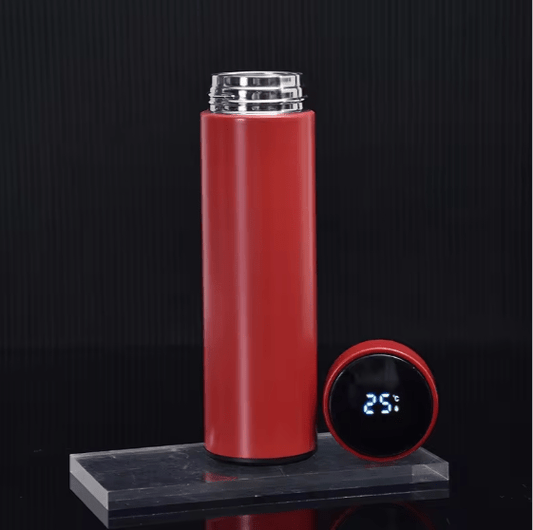 Smart Water Bottle with LED Display – 500ml Stainless Steel